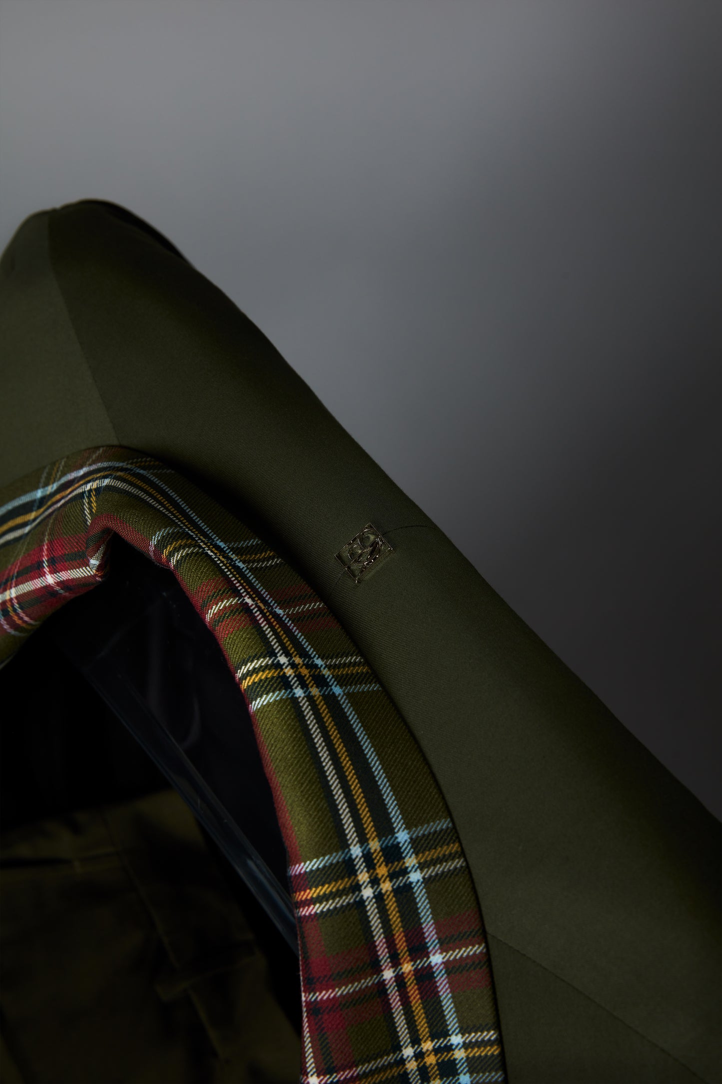 Checked Flower Patch Blazer