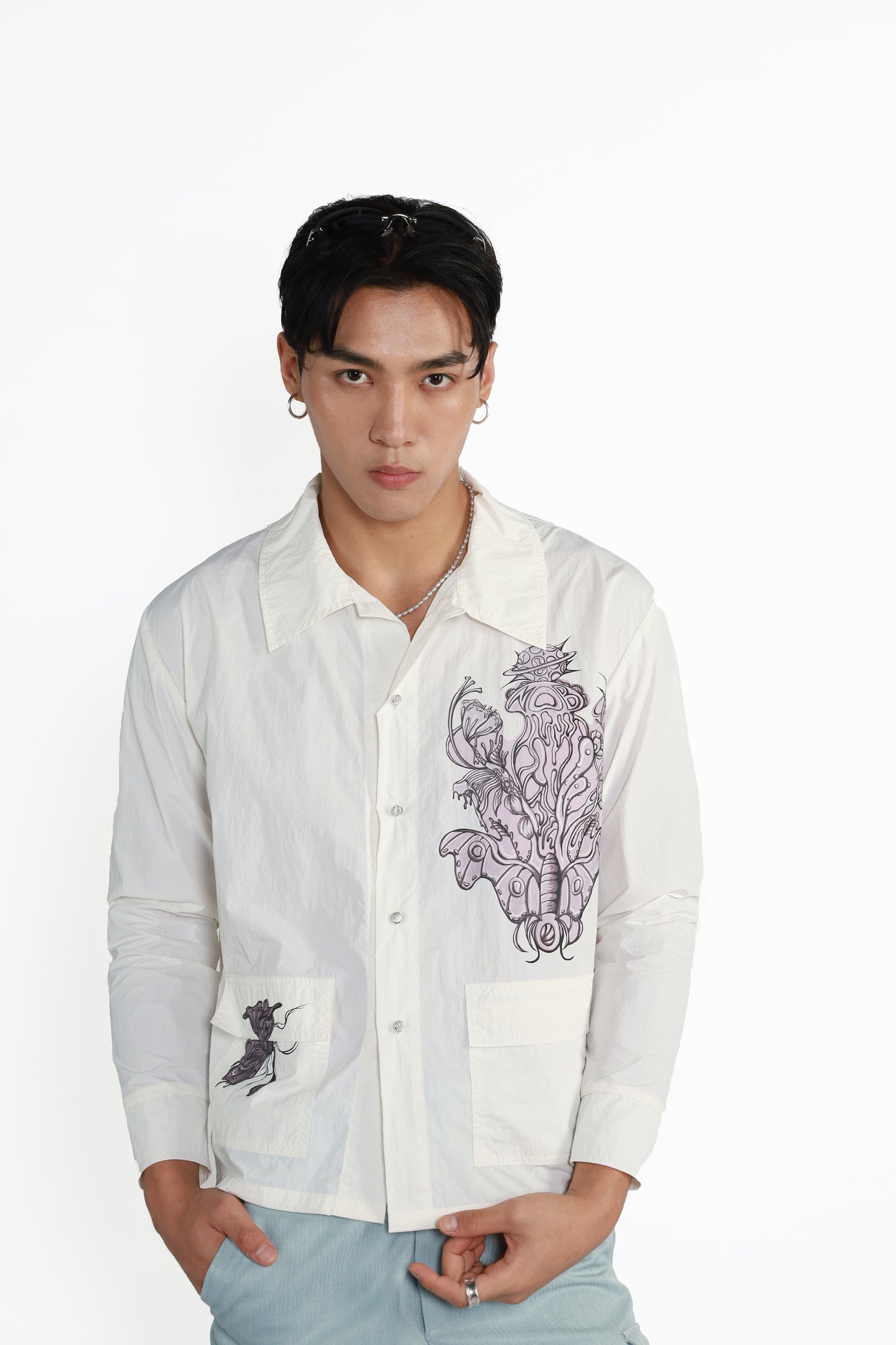 Stamping Pattern Shirt