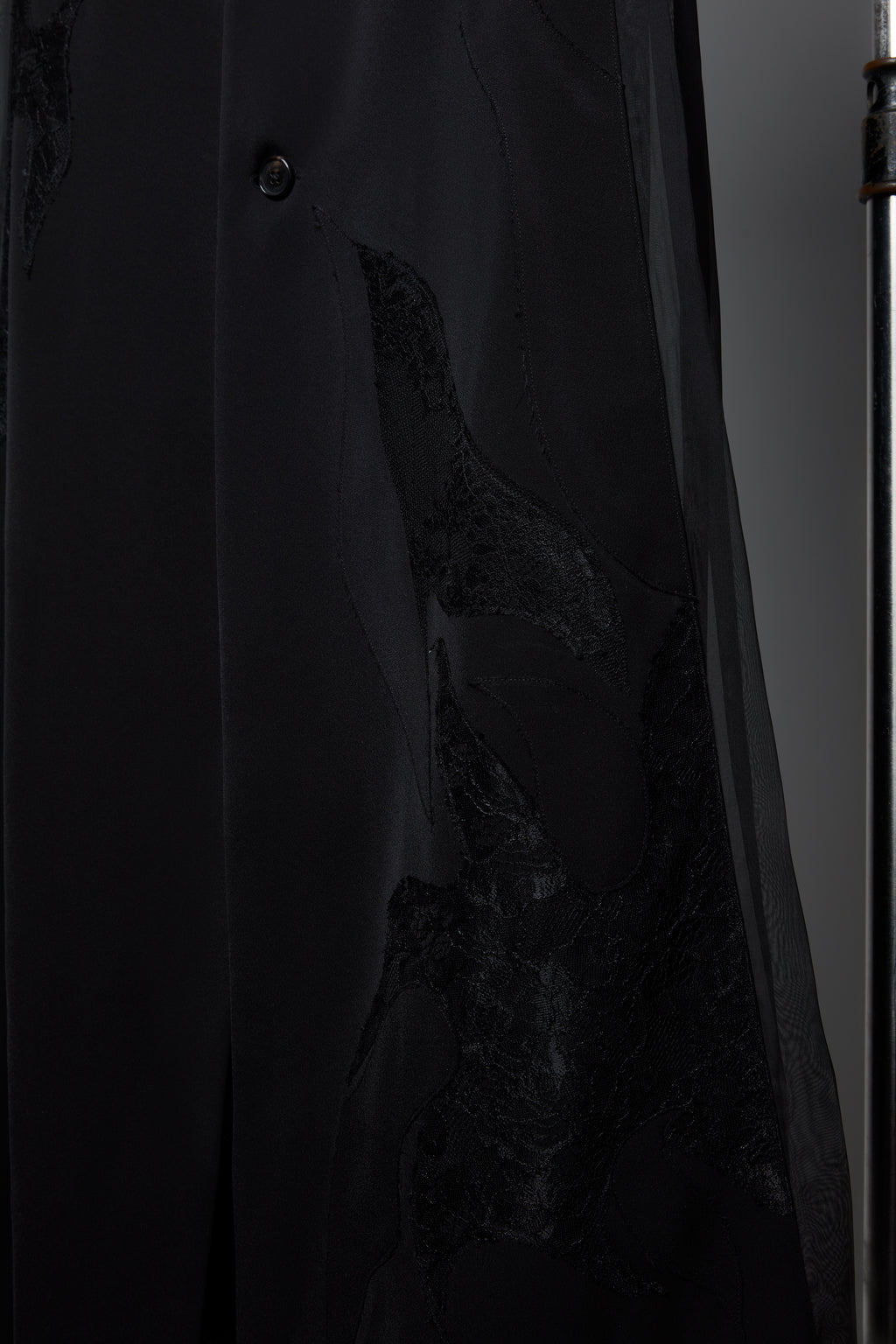 Pleated Long Vest