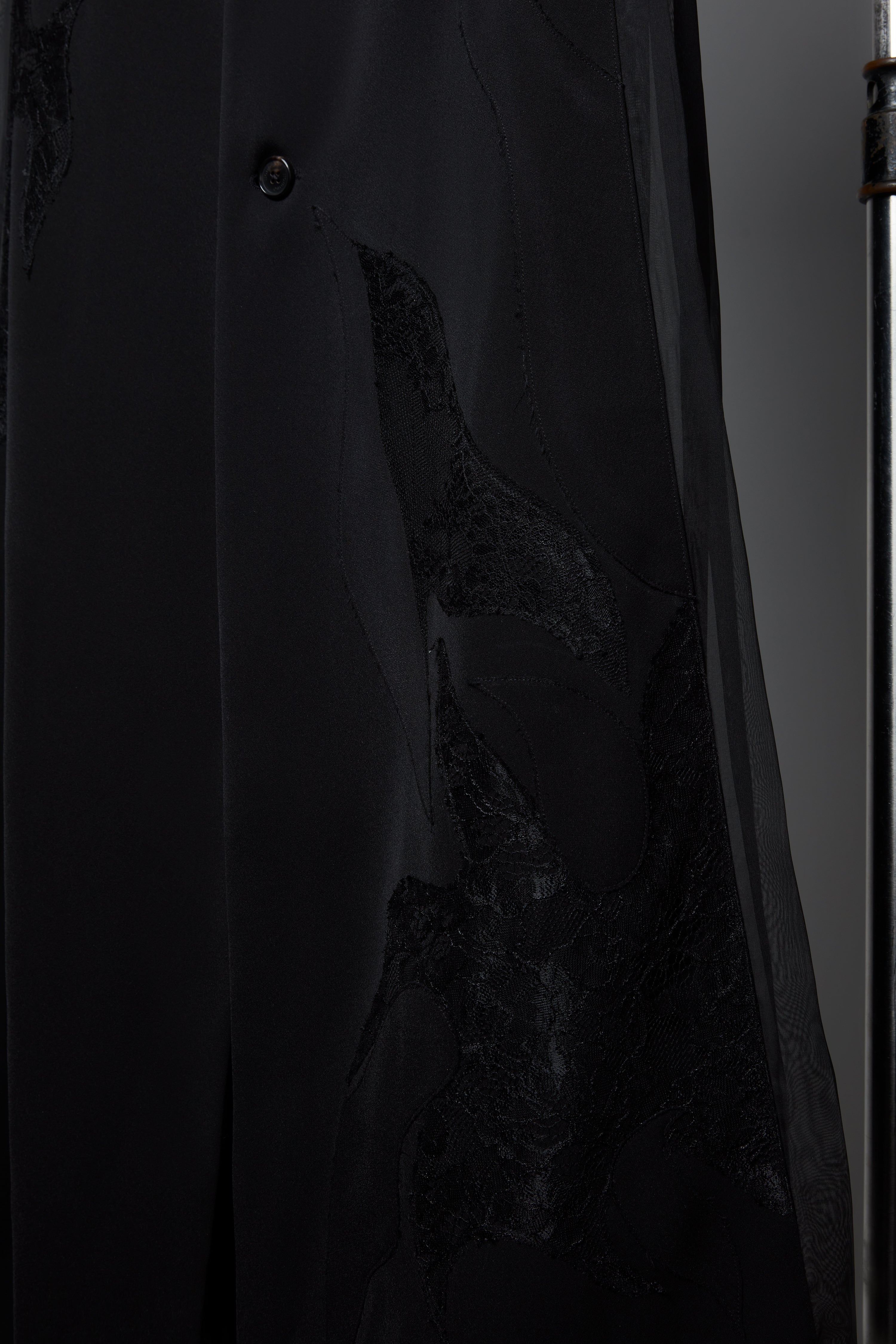 Pleated Long Vest
