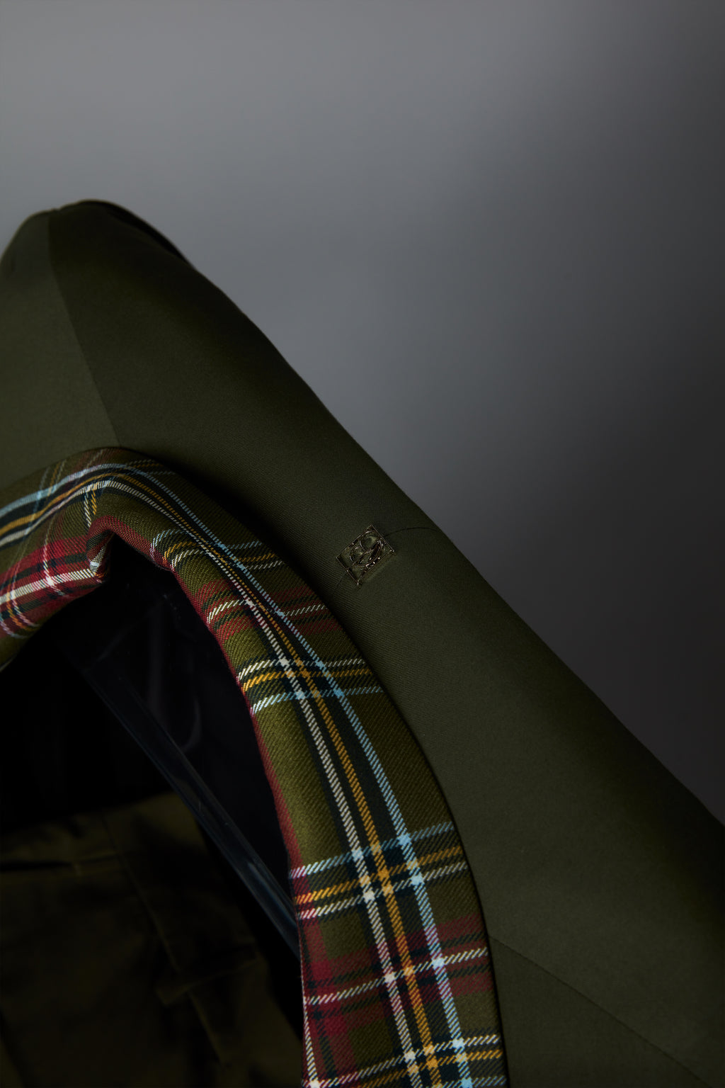 Checked Flower Patch Blazer