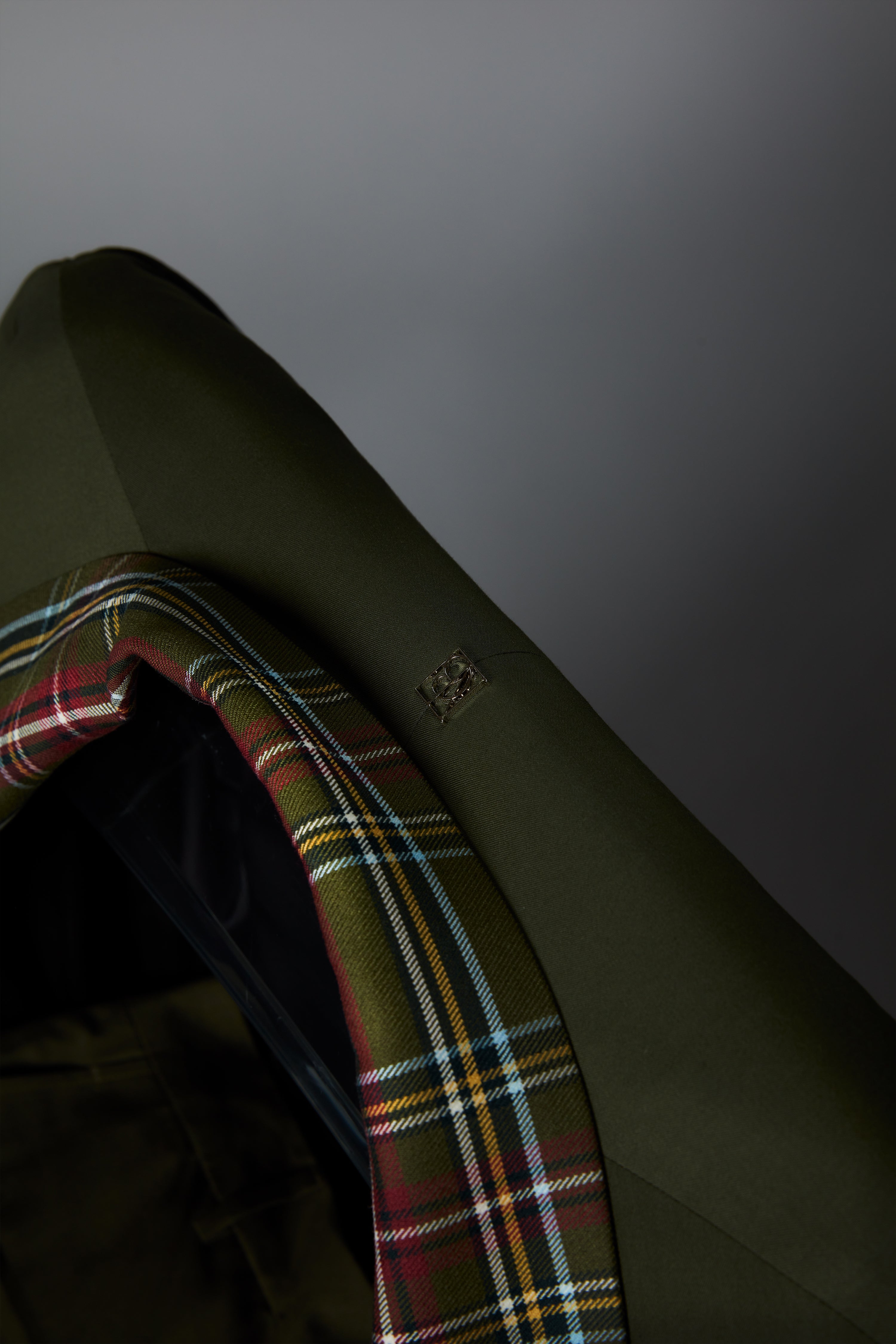 Checked Flower Patch Blazer