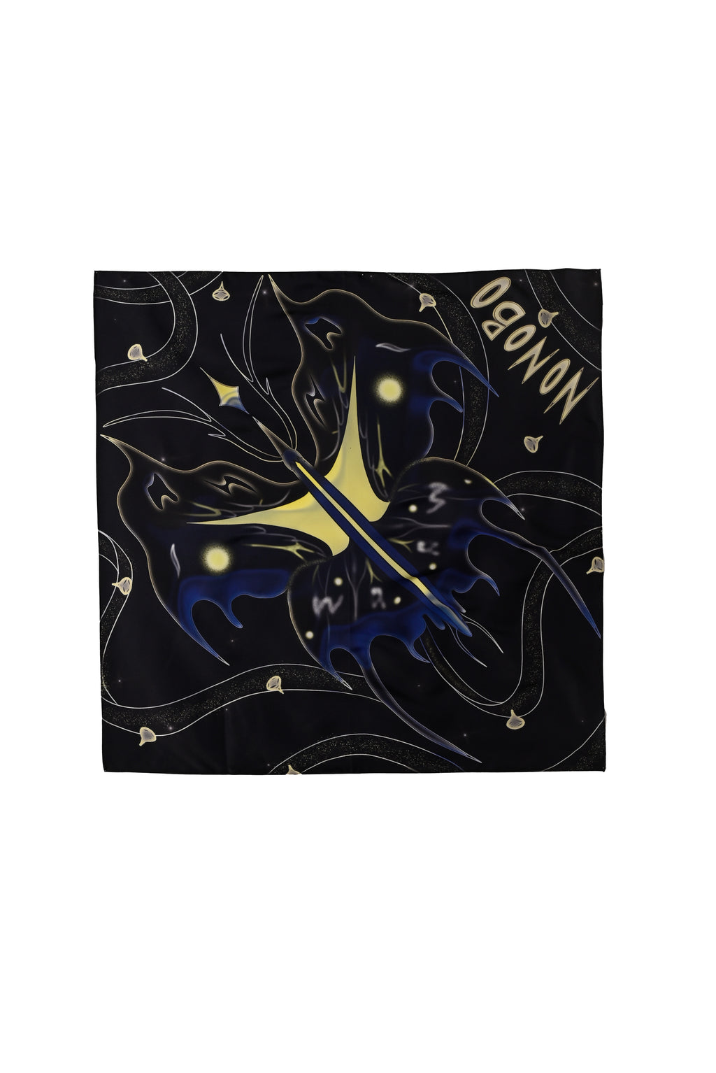 Butterfly Light At Night Scarf