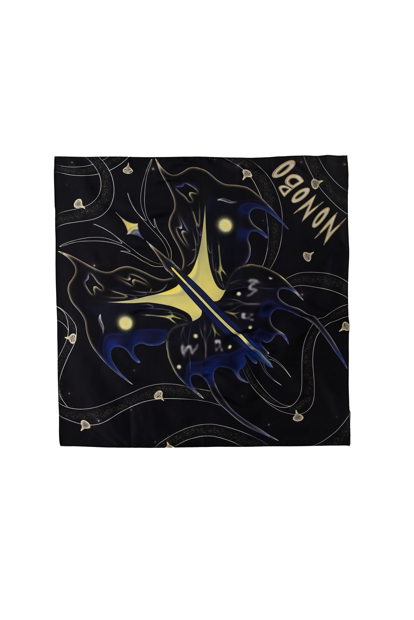 Butterfly Light At Night Scarf