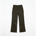Checked Patch Pants