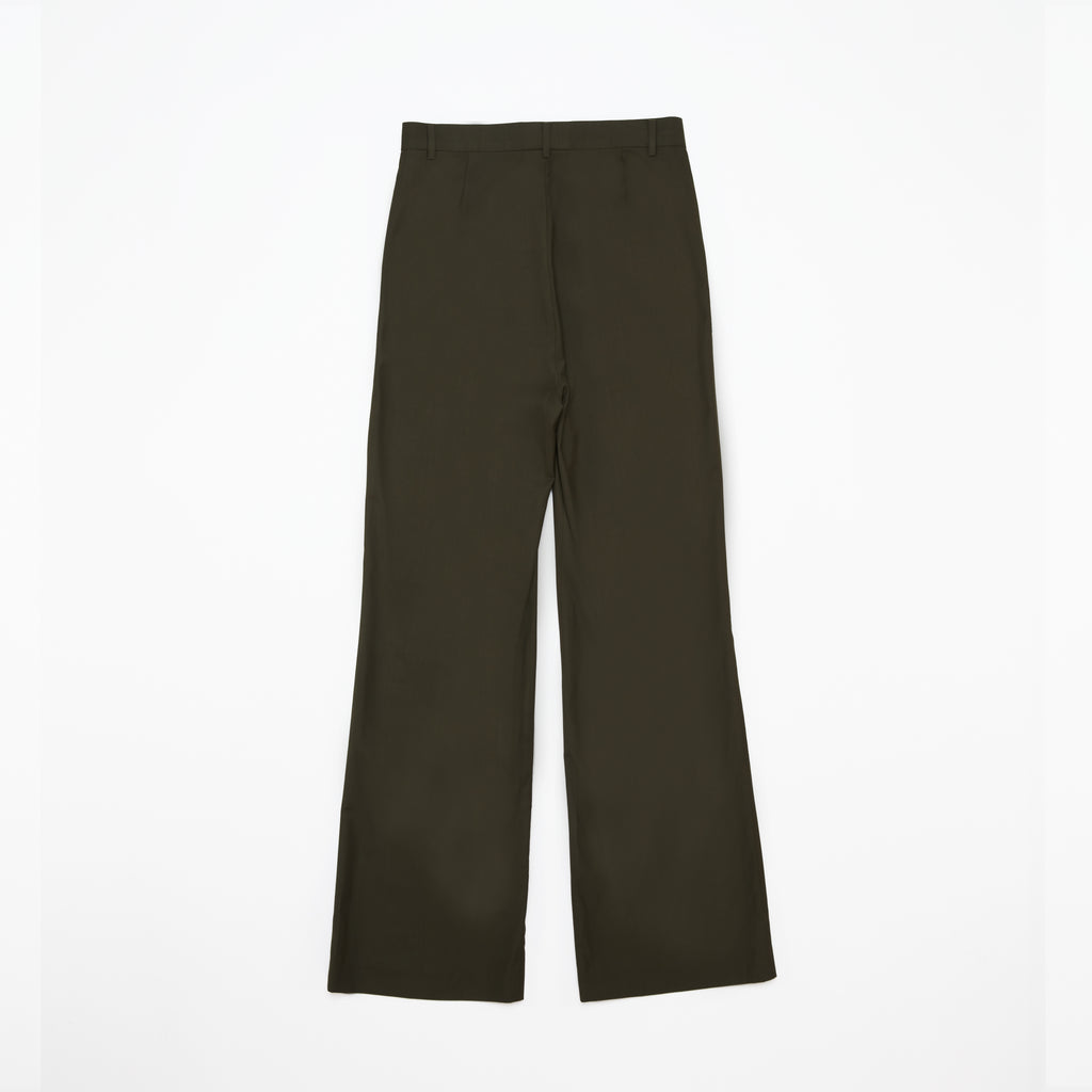 Checked Patch Pants