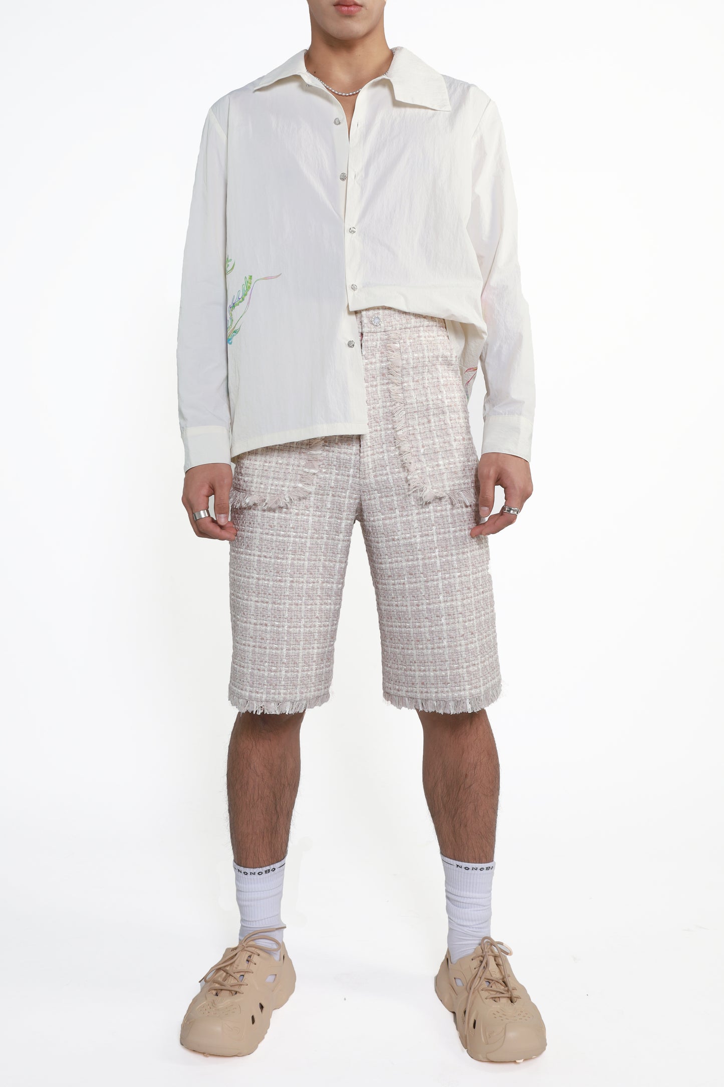 No.17 Tweed Shorts