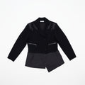 Detachable Checked Blazer