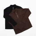 Half-zipper sweater